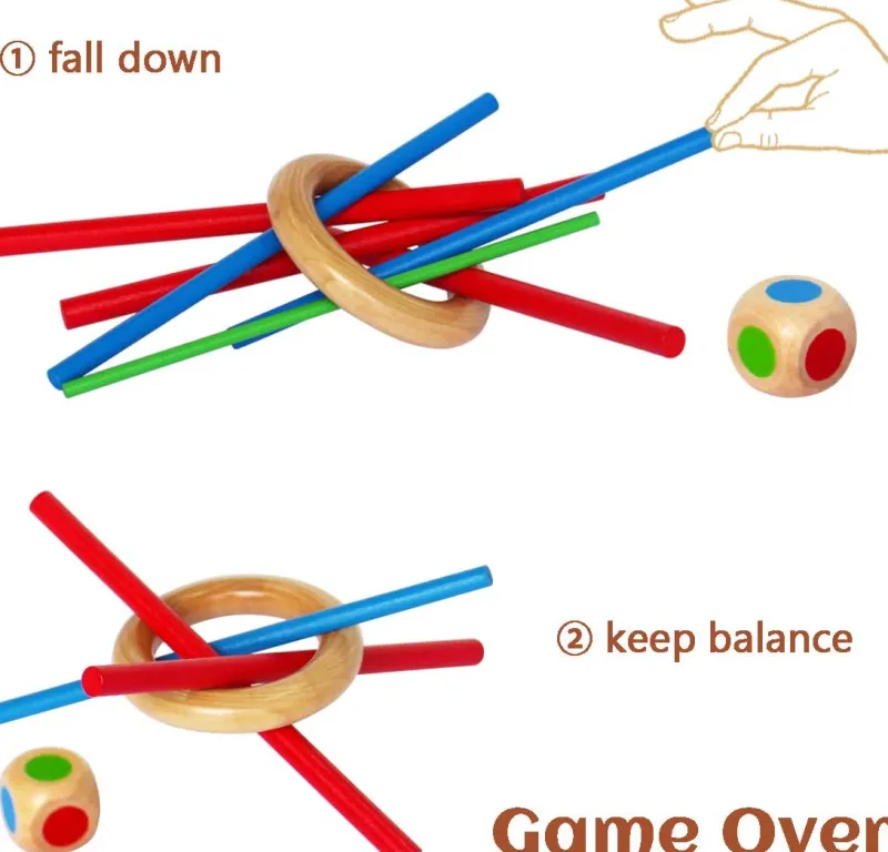 Woods™ - Hold balancen i spillet! - Mikado-spil Discount