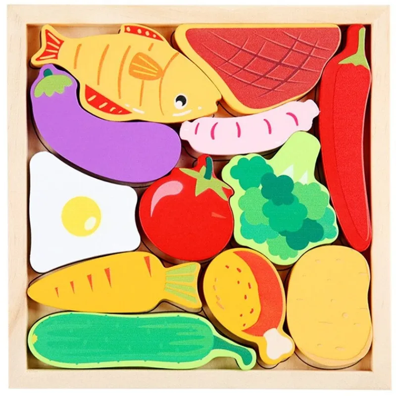 Woods™ - Hvem passer i rammen? - Figur-puslespil (2+1 GRATIS) Clearance