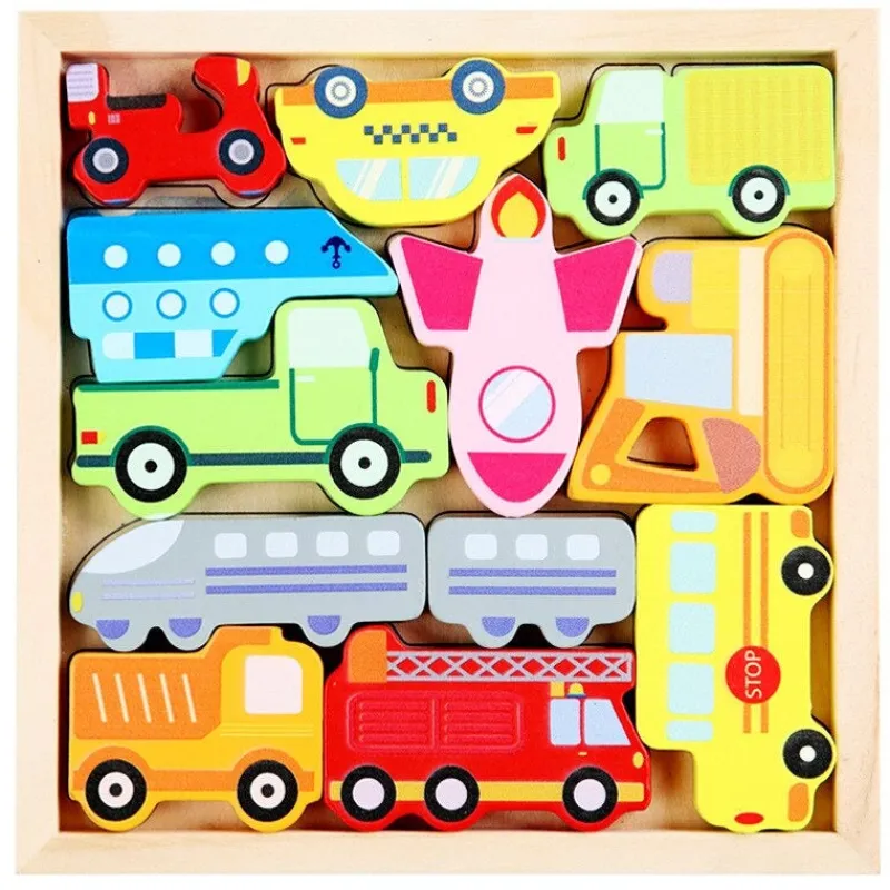 Woods™ - Hvem passer i rammen? - Figur-puslespil (2+1 GRATIS) Clearance
