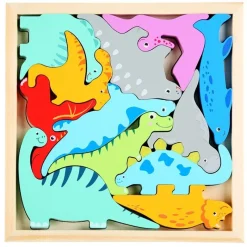 Woods™ - Hvem passer i rammen? - Figur-puslespil (2+1 GRATIS) Clearance