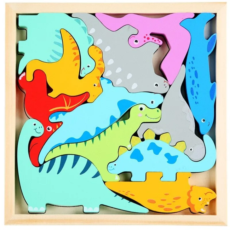 Woods™ - Hvem passer i rammen? - Figur-puslespil (2+1 GRATIS) Clearance