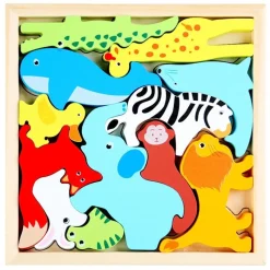 Woods™ - Hvem passer i rammen? - Figur-puslespil (2+1 GRATIS) Clearance