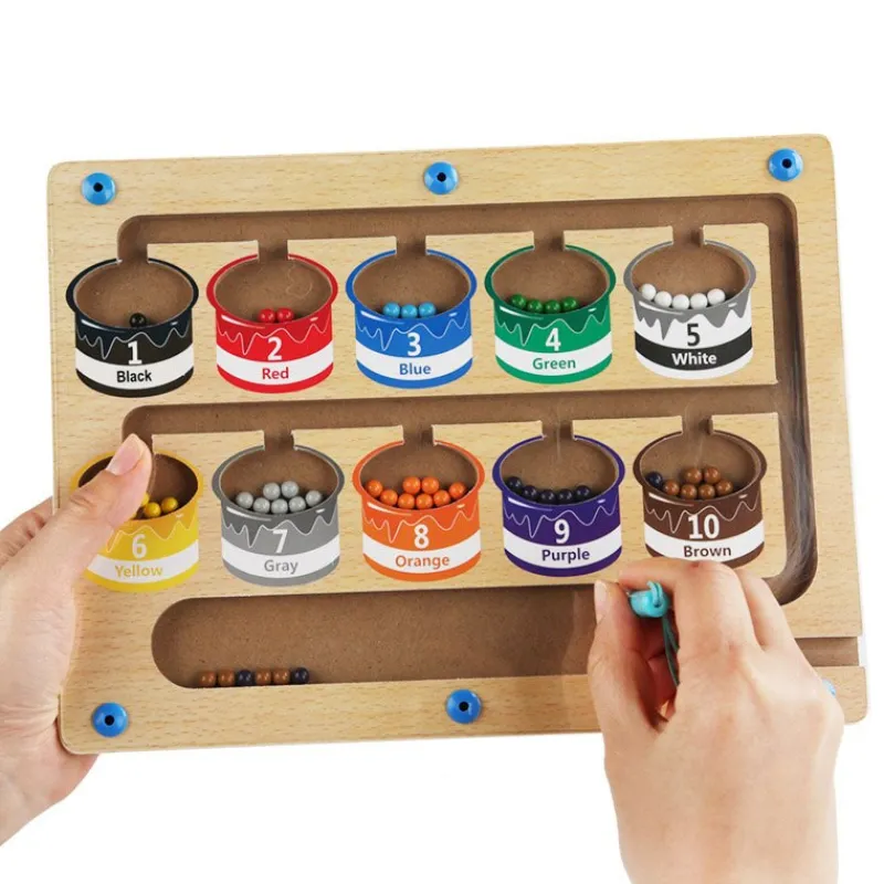 Woods™ - Labyrint-eventyr med magneter - Magnetisk sorteringstavle Sale