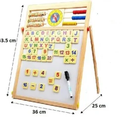 Woods™ - Lær at tælle og skrive - Multifunktionel magnetisk tavle Clearance