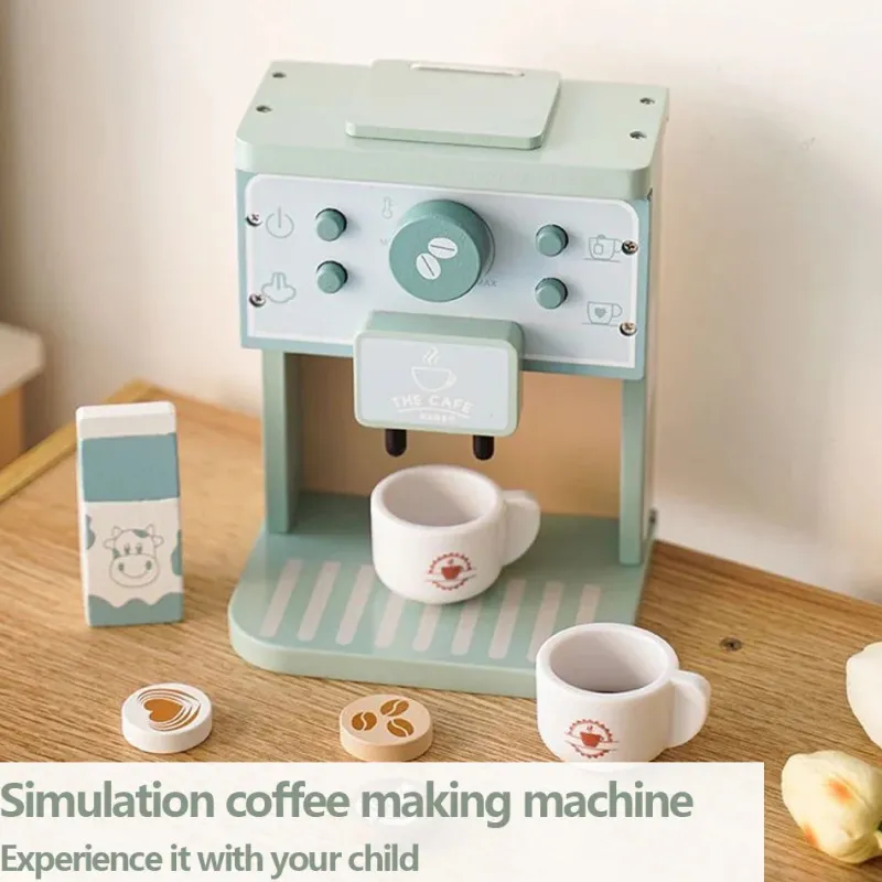 Woods™ - Masser af køkkensjov - Kaffesæt i træ til børn Outlet