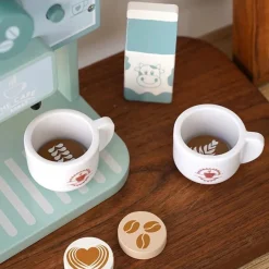 Woods™ - Masser af køkkensjov - Kaffesæt i træ til børn Outlet