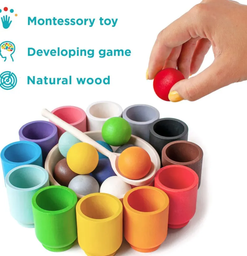 Woods™ - Match farverne - Sorteringsspil Fashion