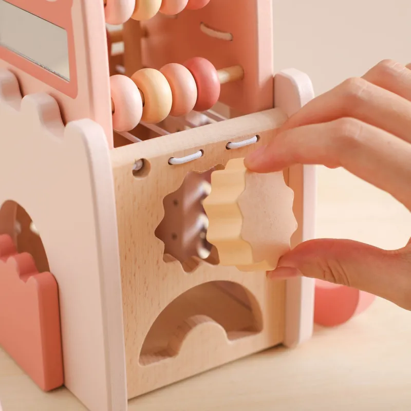 Woods™ - Montessori Magi - Prinsesseslot i træ Fashion