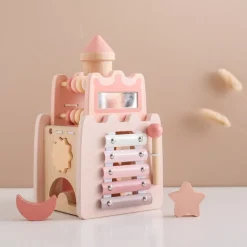 Woods™ - Montessori Magi - Prinsesseslot i træ Fashion
