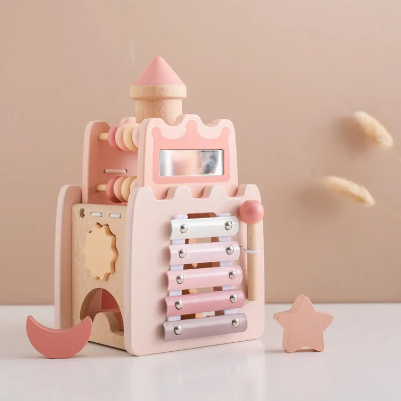 Woods™ - Montessori Magi - Prinsesseslot i træ Fashion