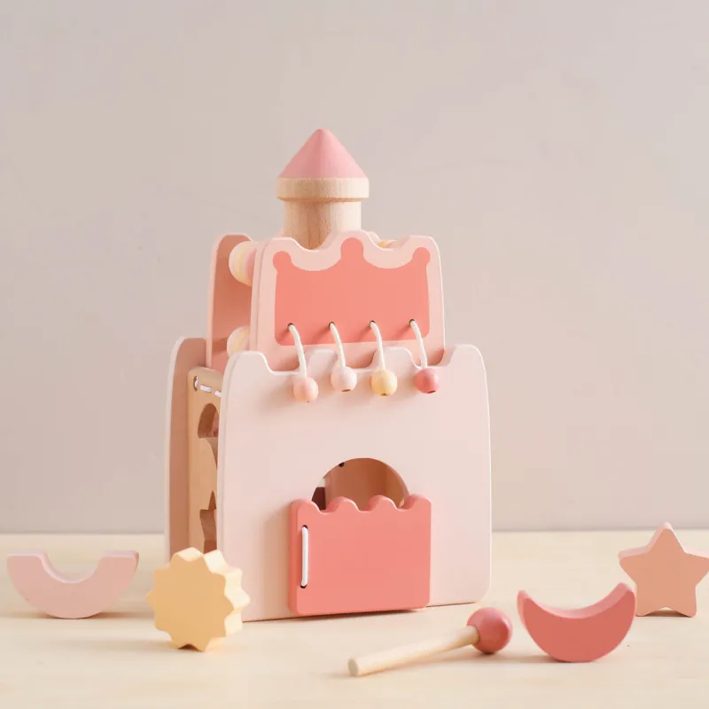 Woods™ - Montessori Magi - Prinsesseslot i træ Fashion