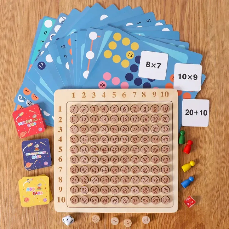 Woods™ - Multiplikation gennem leg - Matematisk brætspil Hot