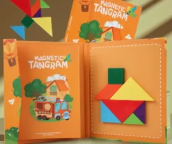 Woods™ - Tilskynd til logisk tænkning - Tangram-puslespil i træ Hot
