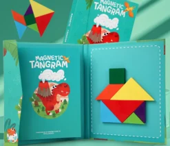 Woods™ - Tilskynd til logisk tænkning - Tangram-puslespil i træ Hot