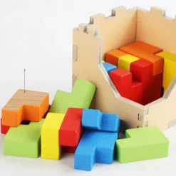 Woods™ - Træn hjernen - 3D Tetris-puslespil Online