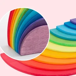 Woods™ - Uendelige byggemuligheder - Rainbow Building Blocks Online