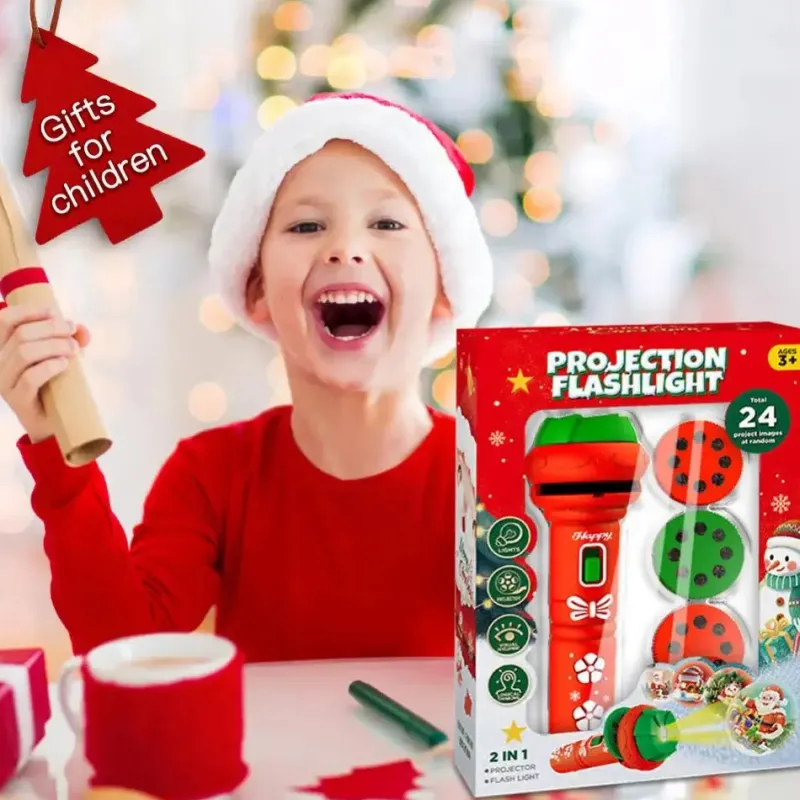 Xmas Projector Light™ - Sjov med lys - Lommelygte med juleprojektion Discount
